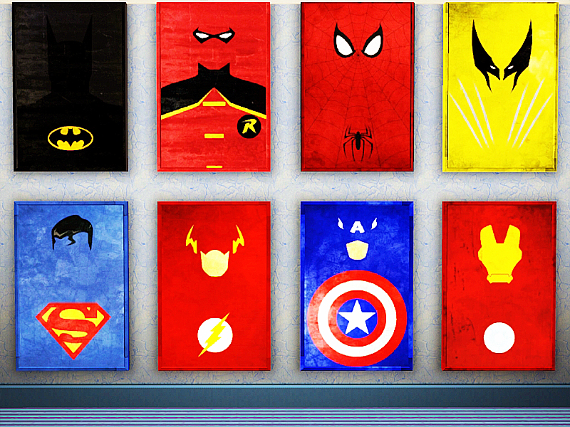 Superhero Bathroom Decor