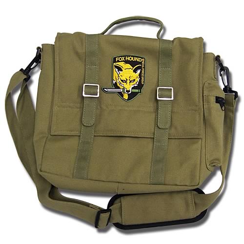 Pack Your Rations In The Metal Gear Messenger Bag Geek Decor