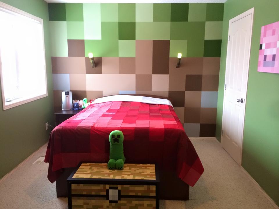 The Dream Minecraft Bedroom | Geek Decor