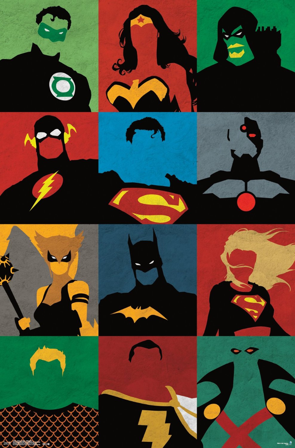justice league minimalist style geek decor justice league minimalist style geek decor